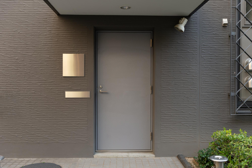 Saint Paul Solid Steel Front Door